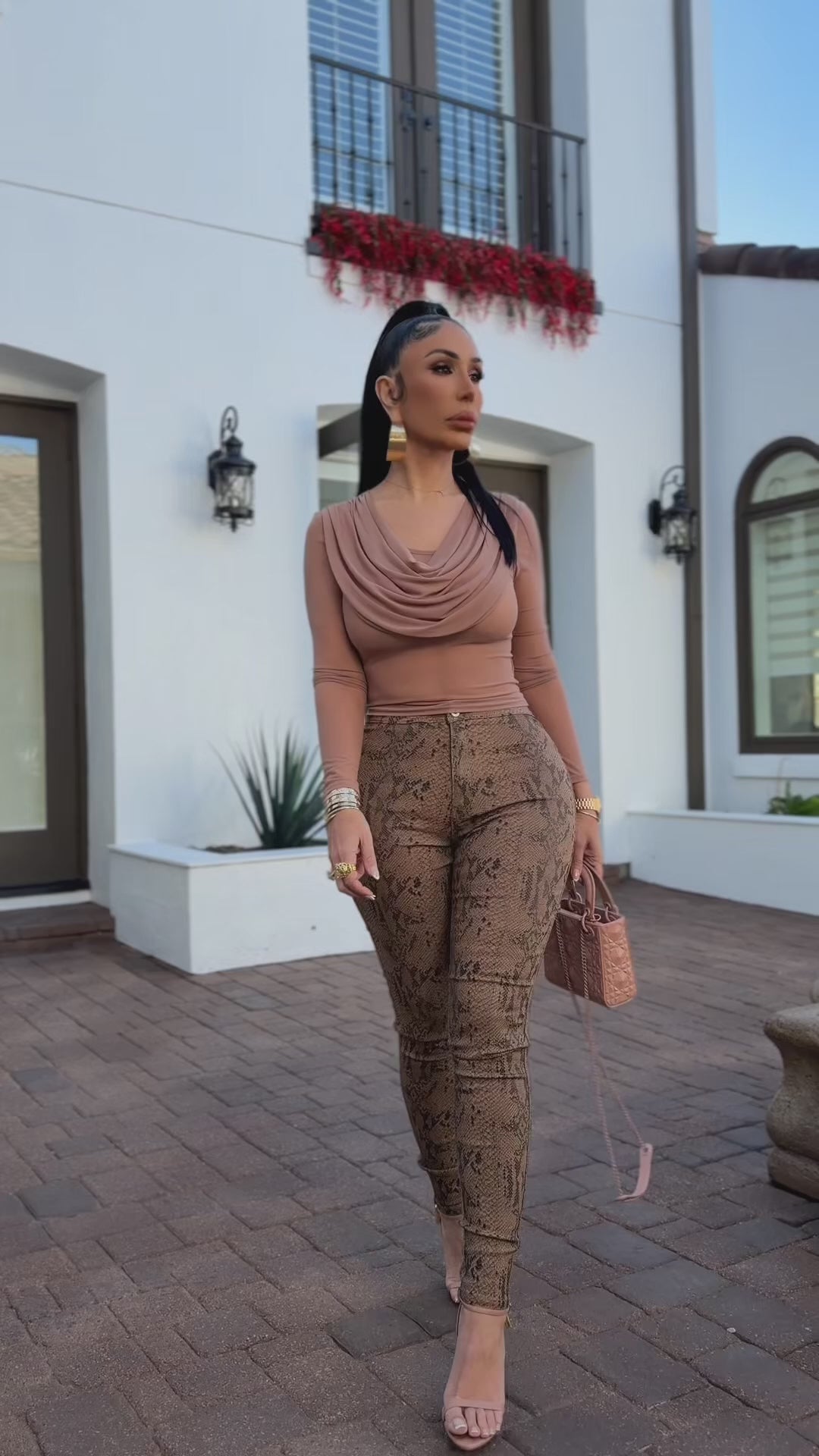 Pedro (Mocha Sheer Top) ALL SALE ITEMS ARE A FINAL SALE NO EXCHANGE