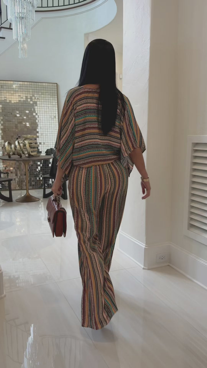 Lex (Multicolor Pant Set)