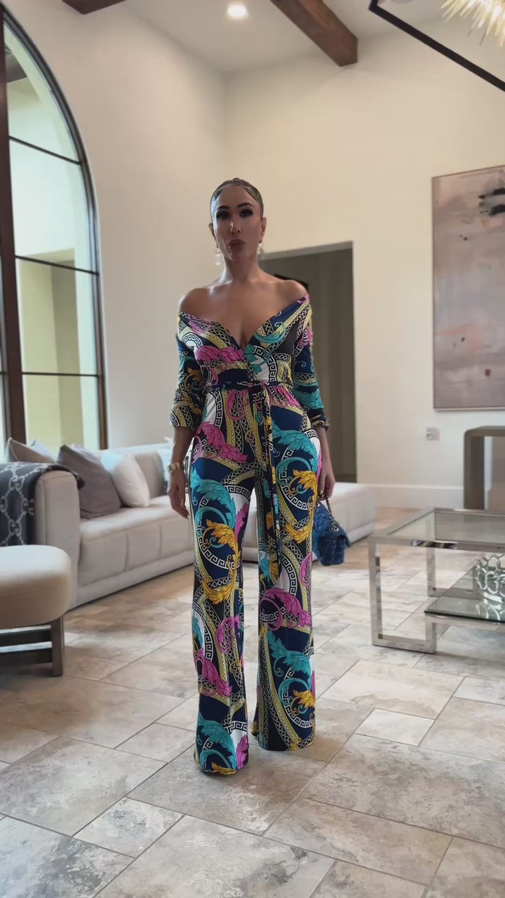 Pumbaa (Navy Multi Jumpsuit)