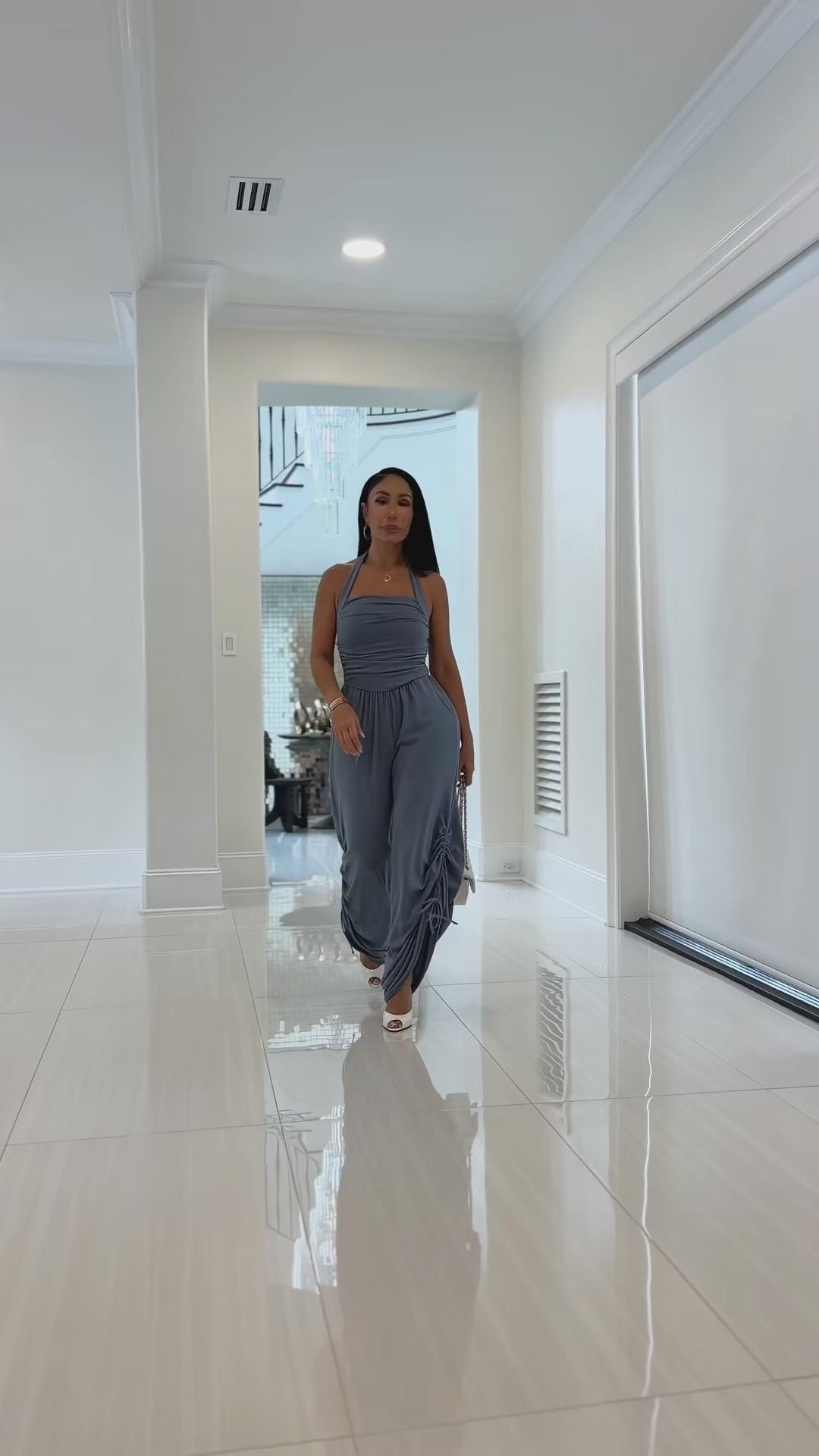 Sylvana (Denim Blue Jumpsuit)