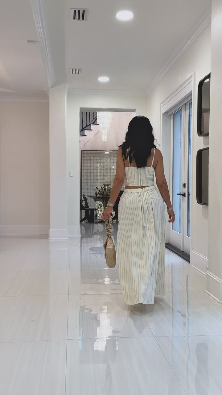 Malani (Ivory Skirt Set)