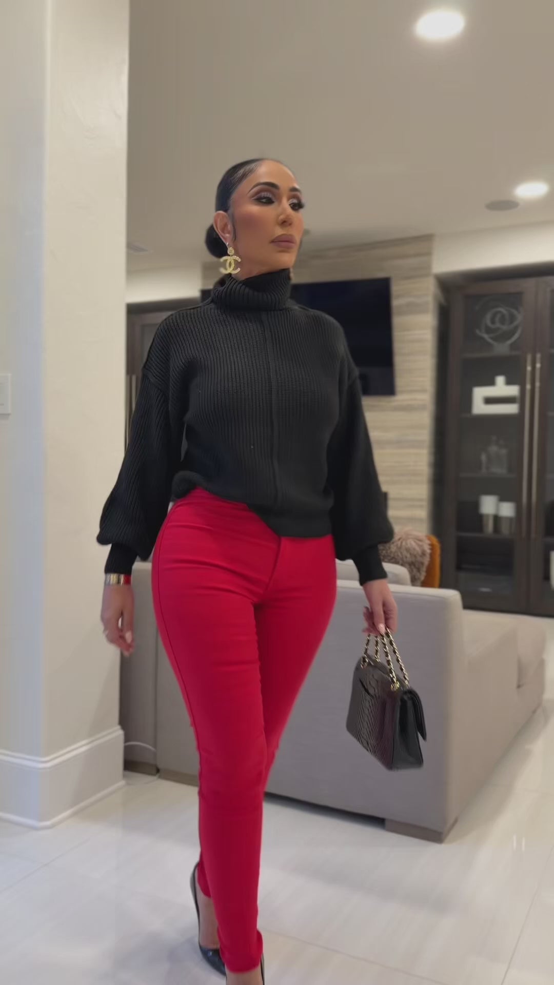 Jojo (Red Denim Jeans)