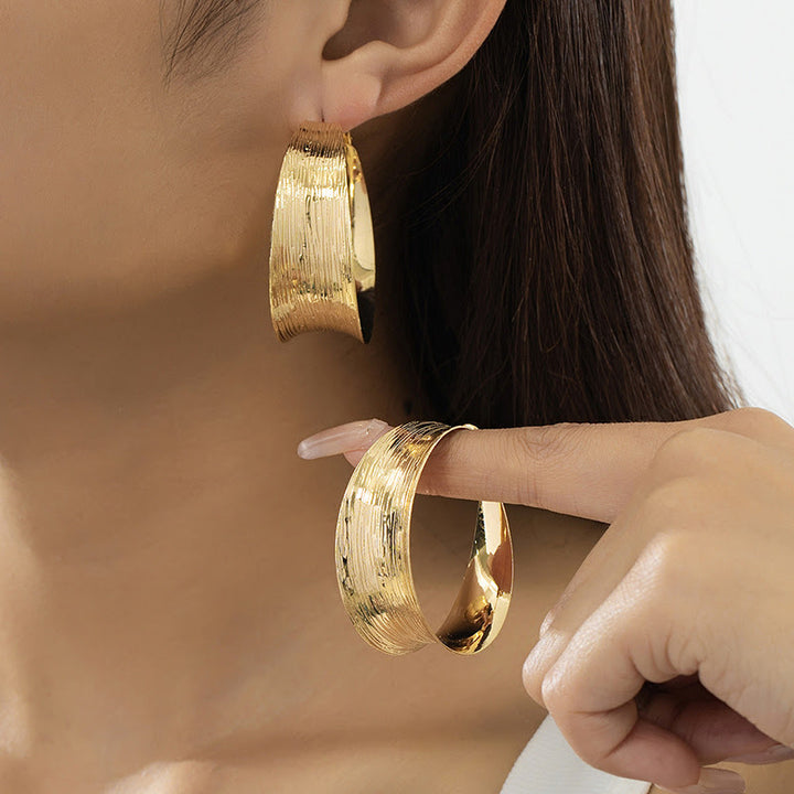 Taryn (Gold Hoop Earrings) FINAL SALE
