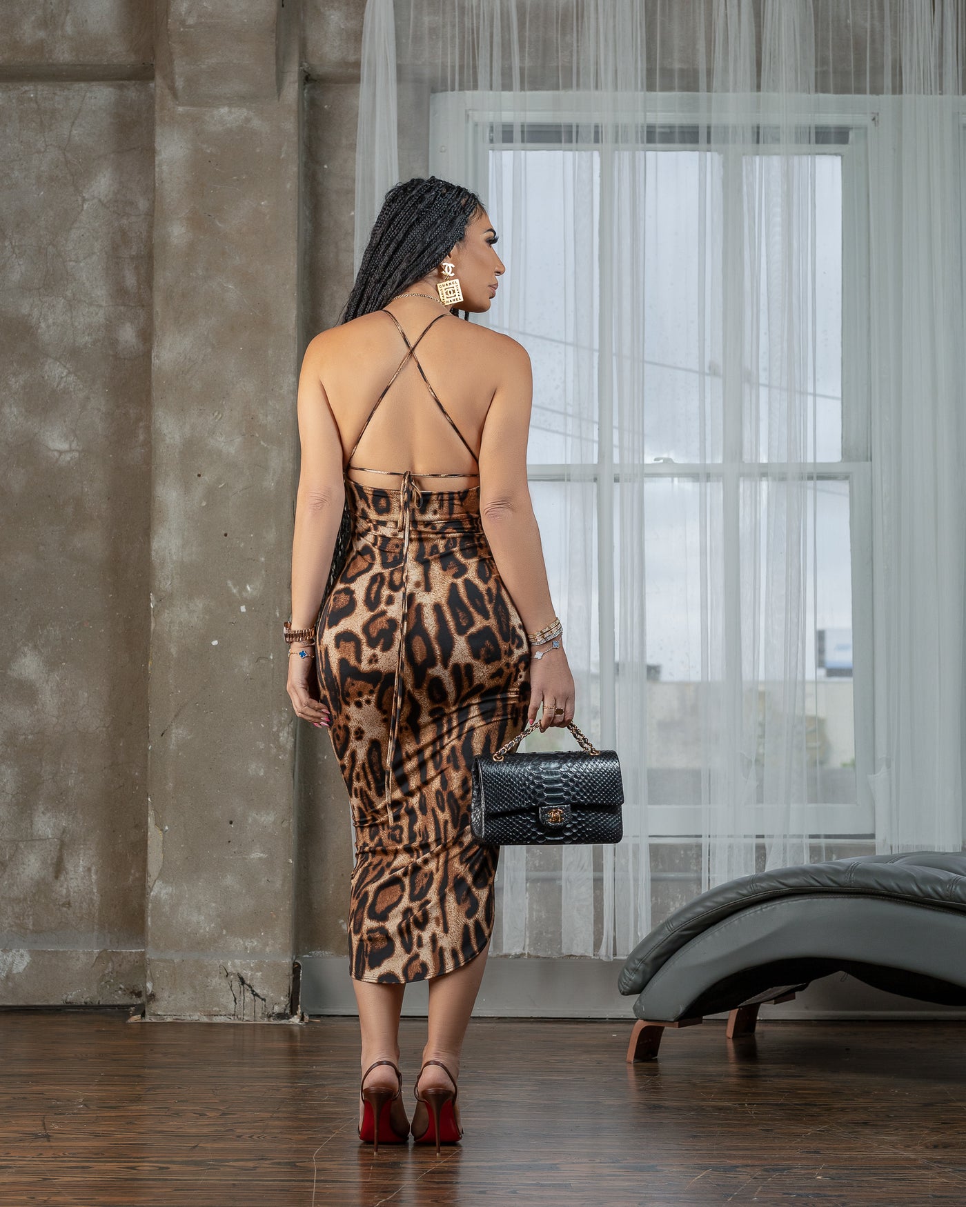 Rockefeller (Cheetah Print Dress)
