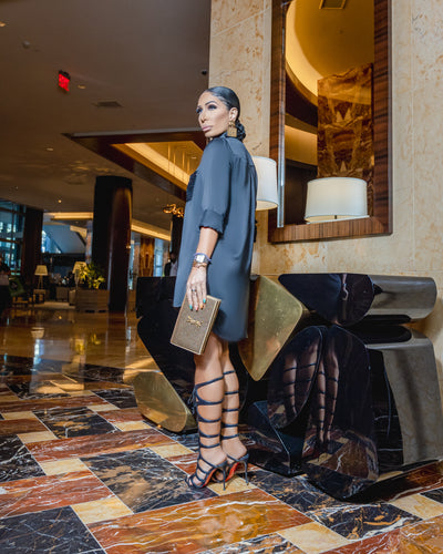 Penelope (Black Sequin Dress) ALL SALE ITEMS ARE A FINAL SALE NO EXCHANGE